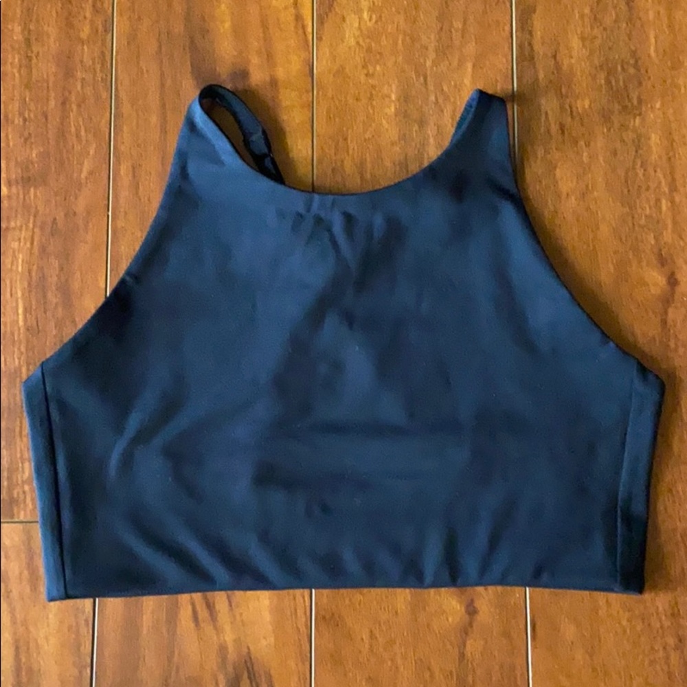 Girlfriend Collective Topanga Bra in Black